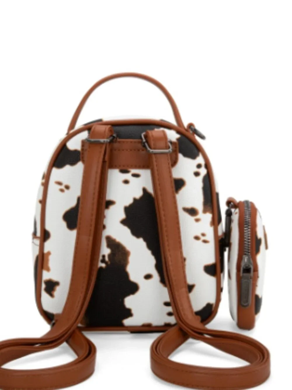 Wrangler Cow Print Mini Backpack with Matching Pouch